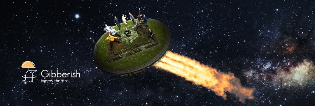 Lørdag 18.10.25 Kl 20.00: Free English Improv show with Gibberish