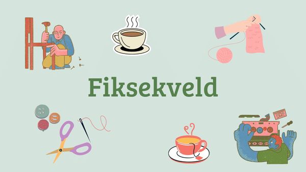 Fiksekveld 22/9 kl.18-20.00